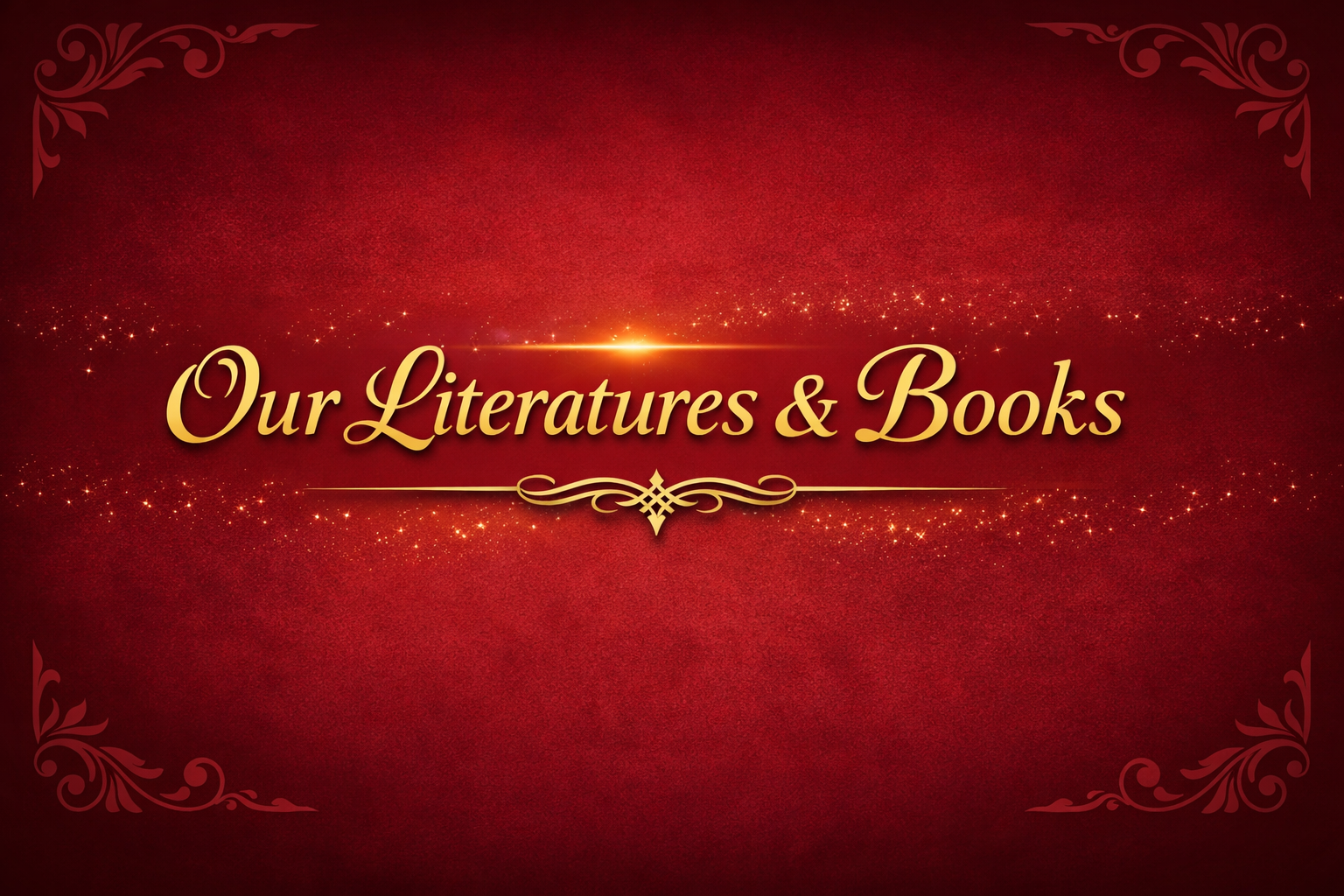 Literatures & Books Banner