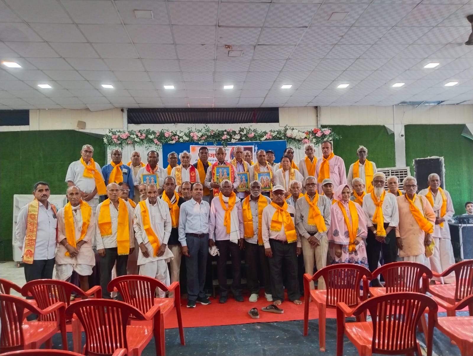 खानपुर (झालावाड़) में संगम गौरवपूर्ण वृद्धावस्था सम्मानित जीवन कार्यक्रम का सफल आयोजन